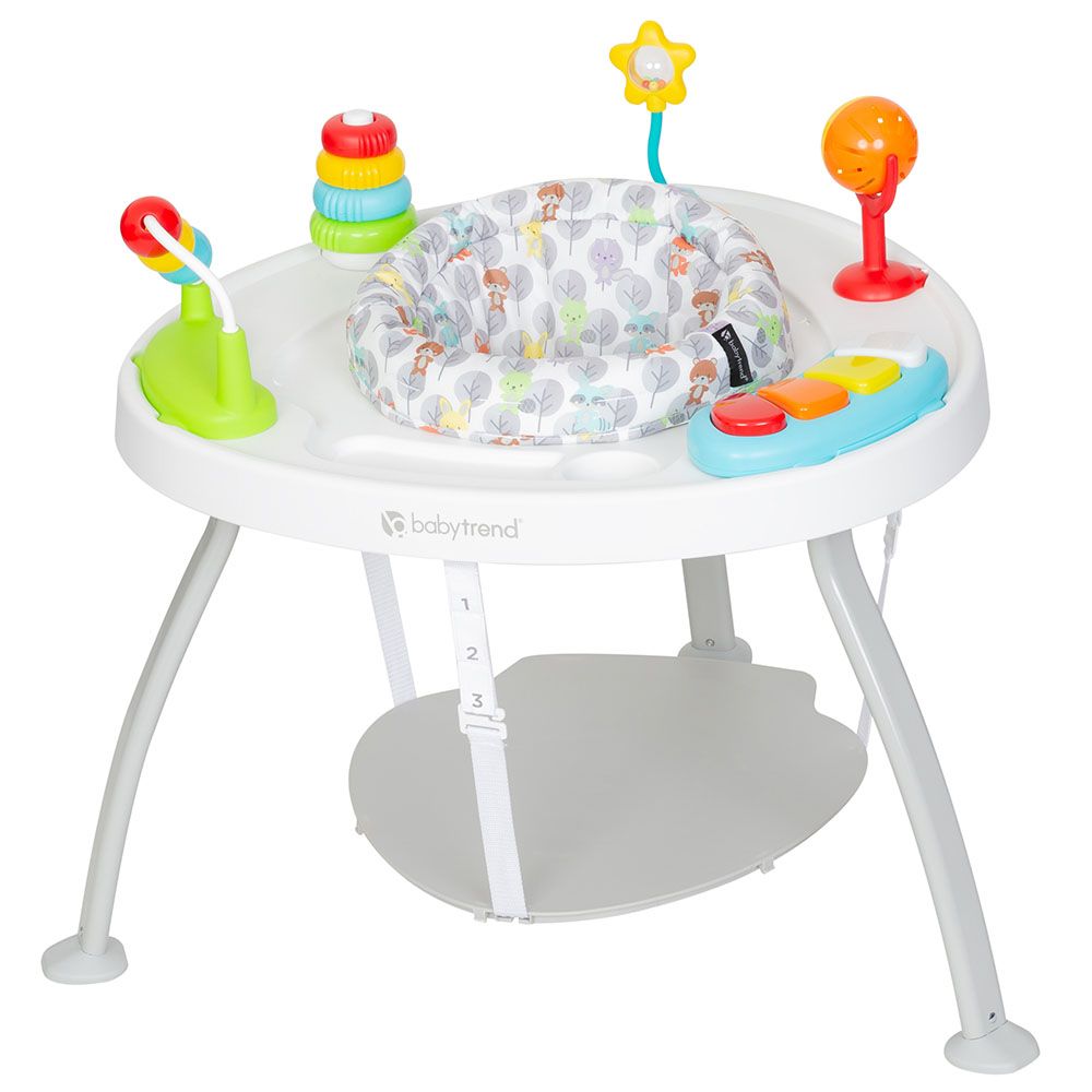 Babytrend 3-in-1 Bounce N Play Activity Center Woodland Walk