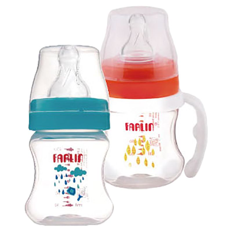 Farlin - PP Feeding Bottle & Bottle Wash - 150ml - Assorted 1pc