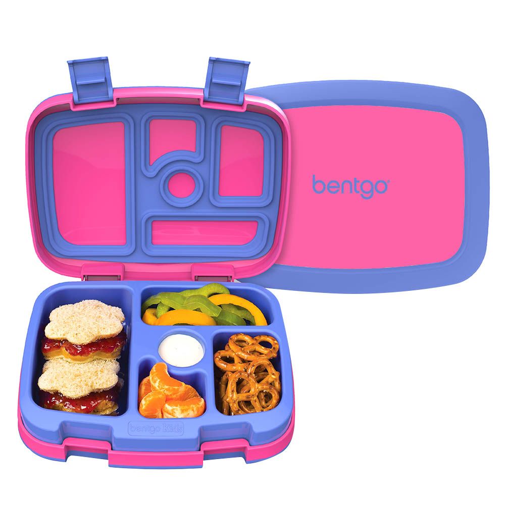 Bentgo - 5 Compartments Kids Birghts Lunchbox - Fushia