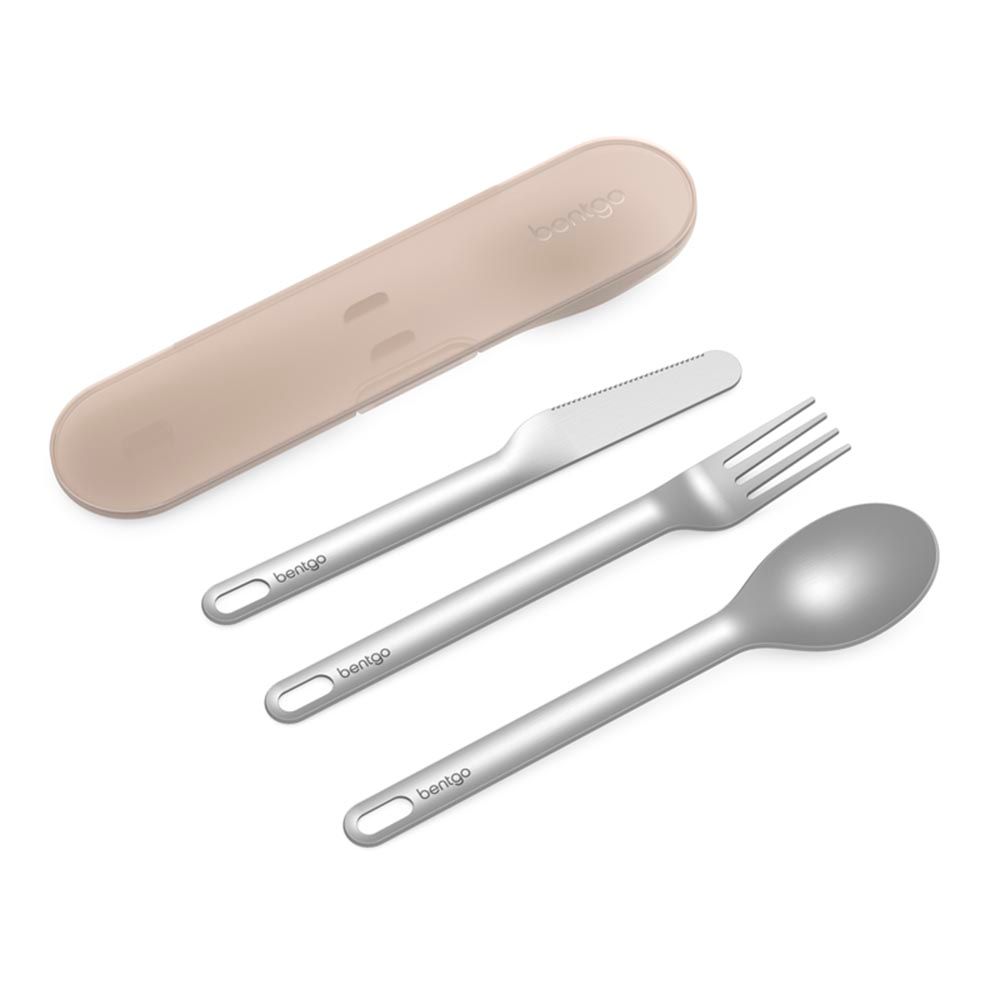 Bentgo - Stainless Steel Utensil Set - Sand