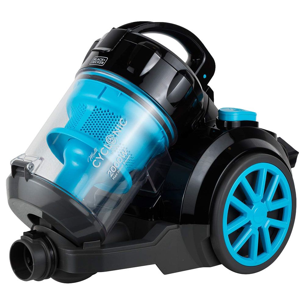 Black+Decker - 1800W Cyclonic Canister Vacuum Cleaner