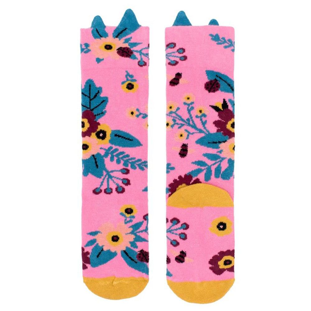 Billy Loves Audrey - Garden Knee High Socks - Pink