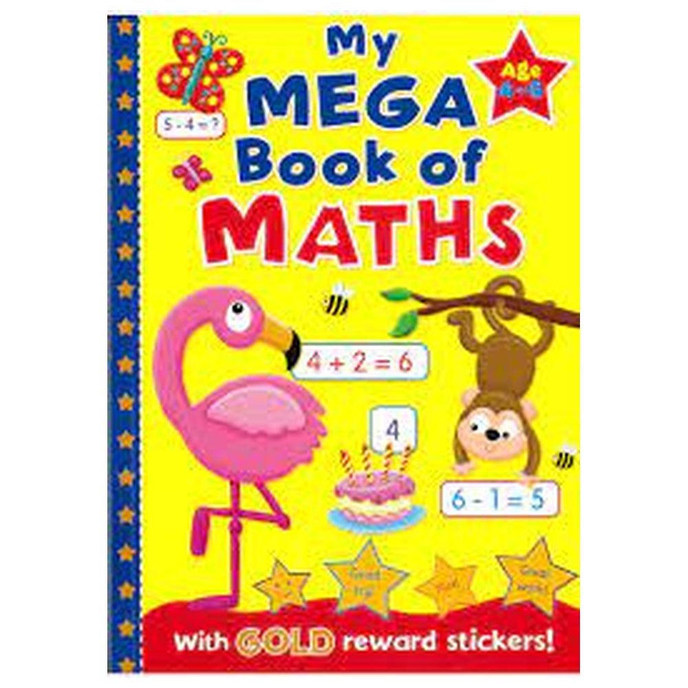  كتاب my mega book of maths