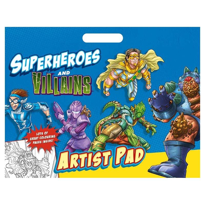 Z - Superheroes Artist Pad