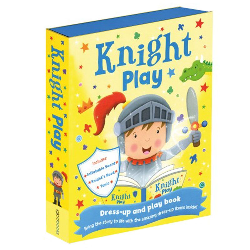 كتاب Dress Up And Play Knight Play