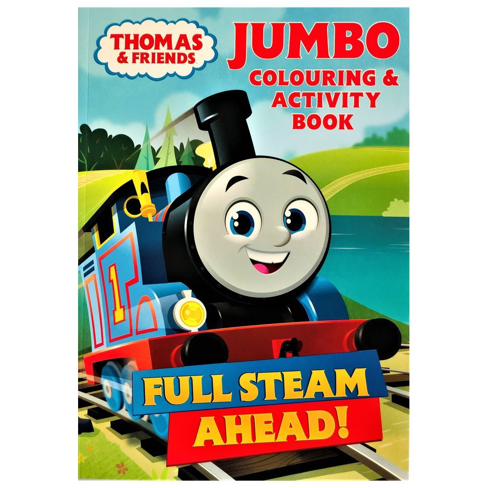  كتاب thomas & friends jumbo colouring book