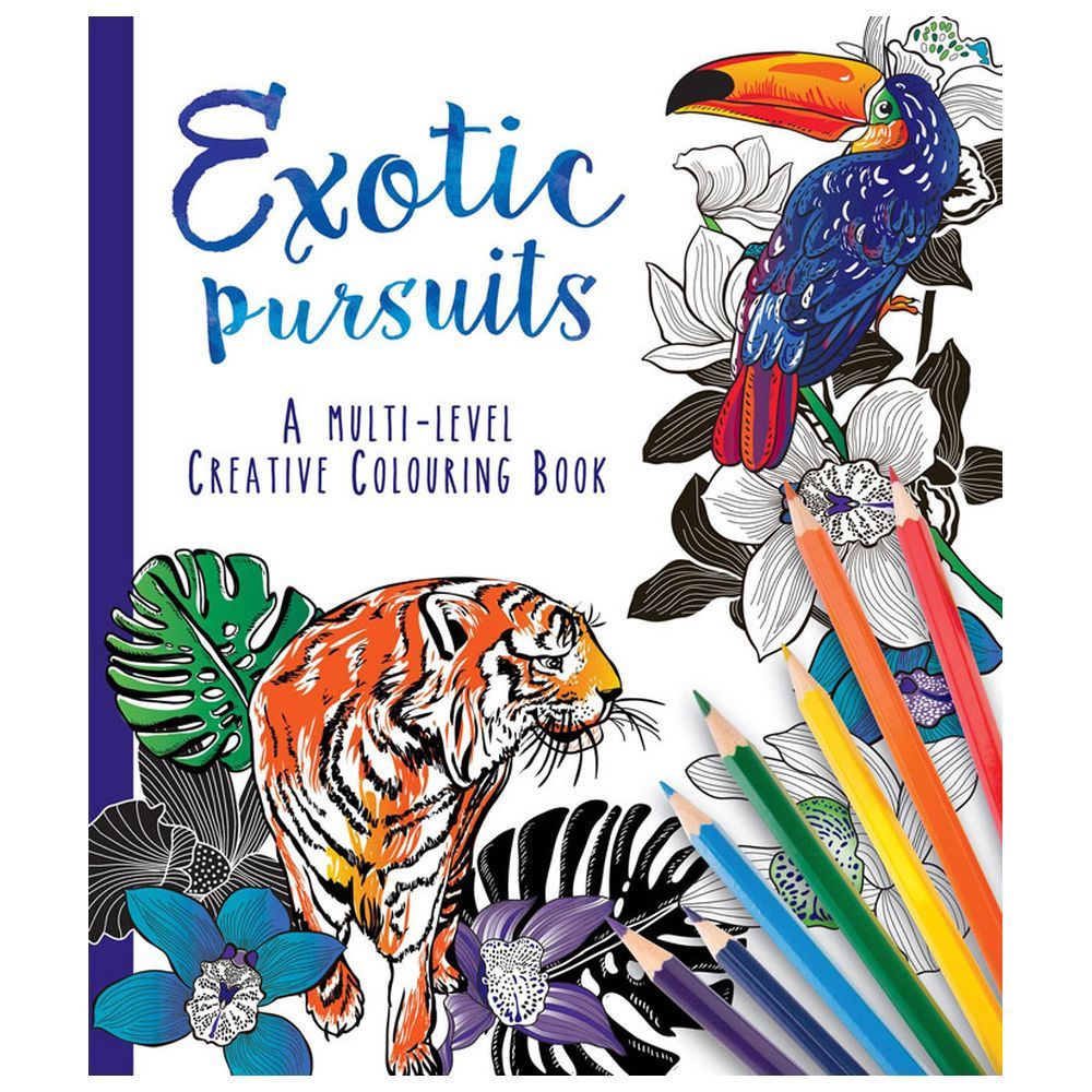 Multi level Exotic Persuits Colouring Book