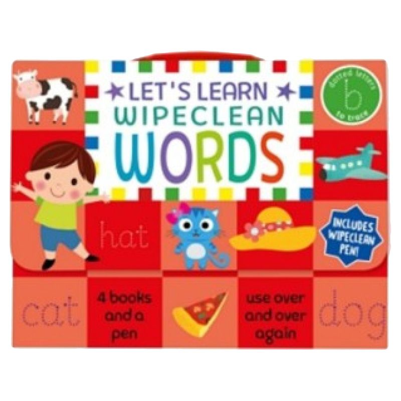 Wipe Clean: First Words - Pack of 4