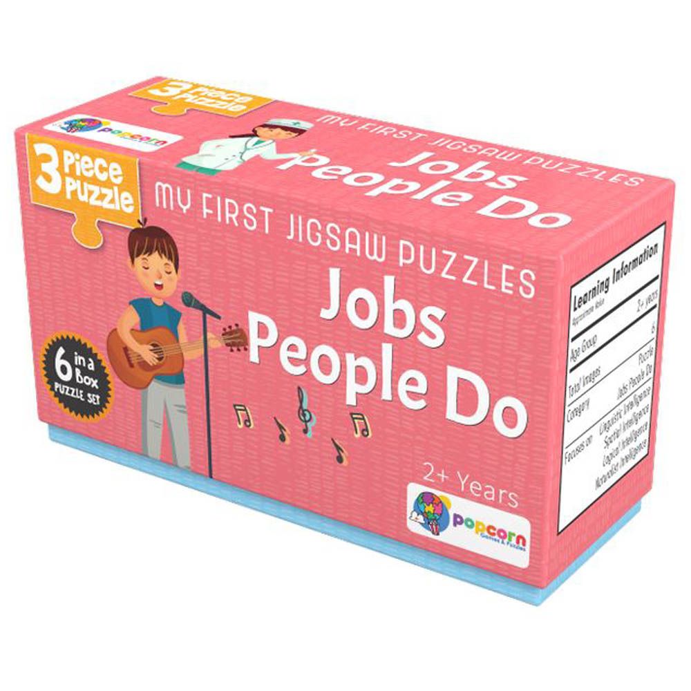 B Jain Publishers - 3 Piece Puzzle Jobs People Do 6pcs