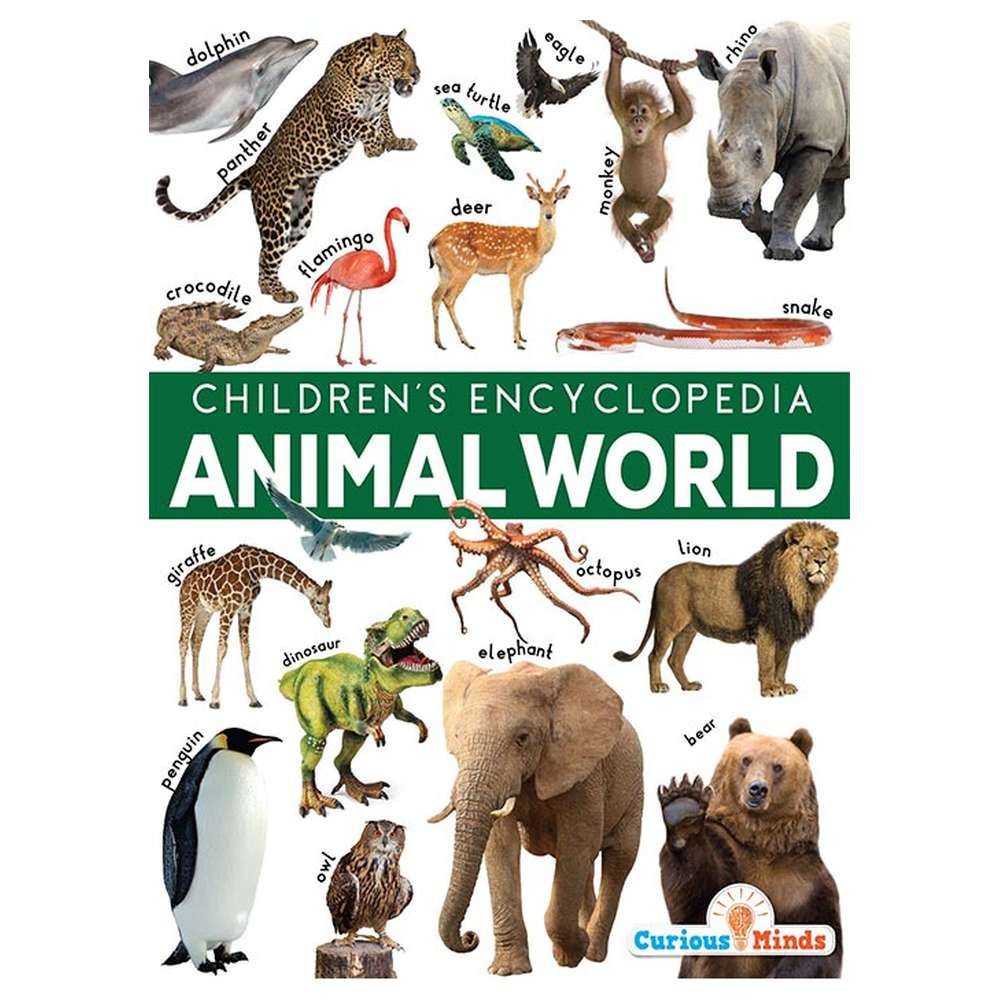  كتاب children's encyclopedia animal world 