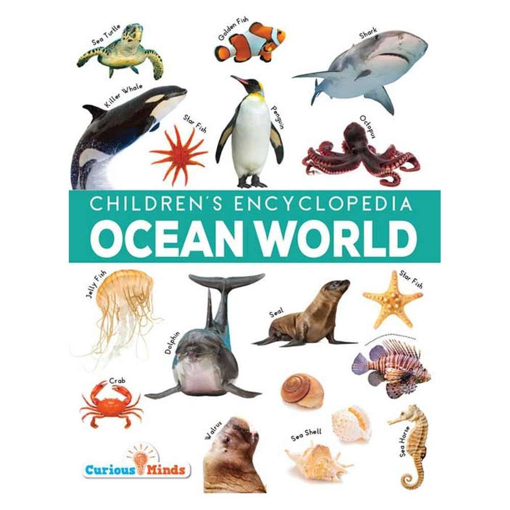  كتاب children's encyclopaedia ocean world 