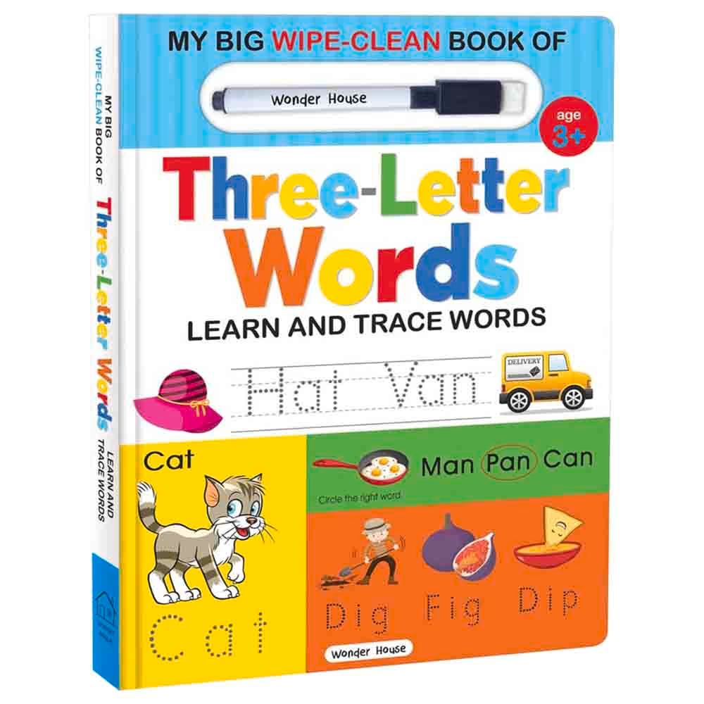 My Big Wipe & Clean Book Of Three Letter Words