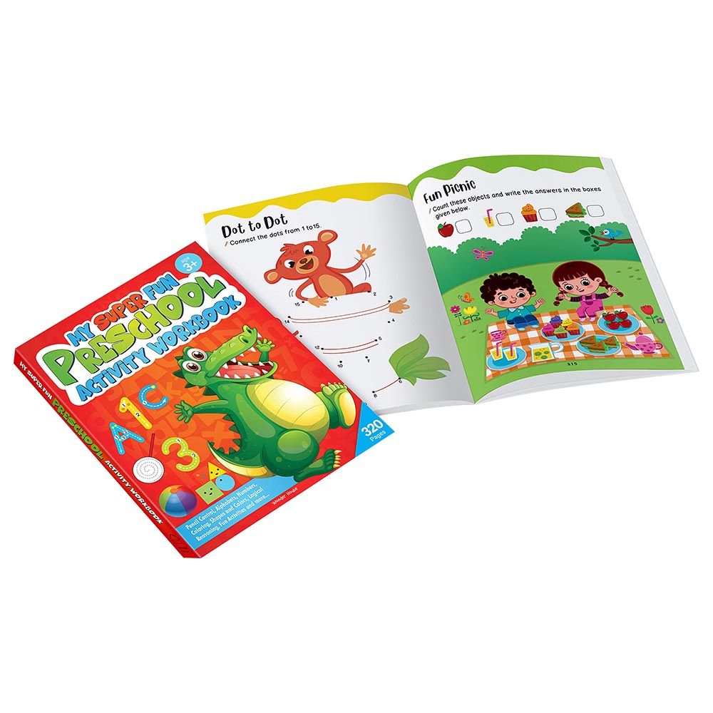 My Super Fun Preschool Activity Workbook