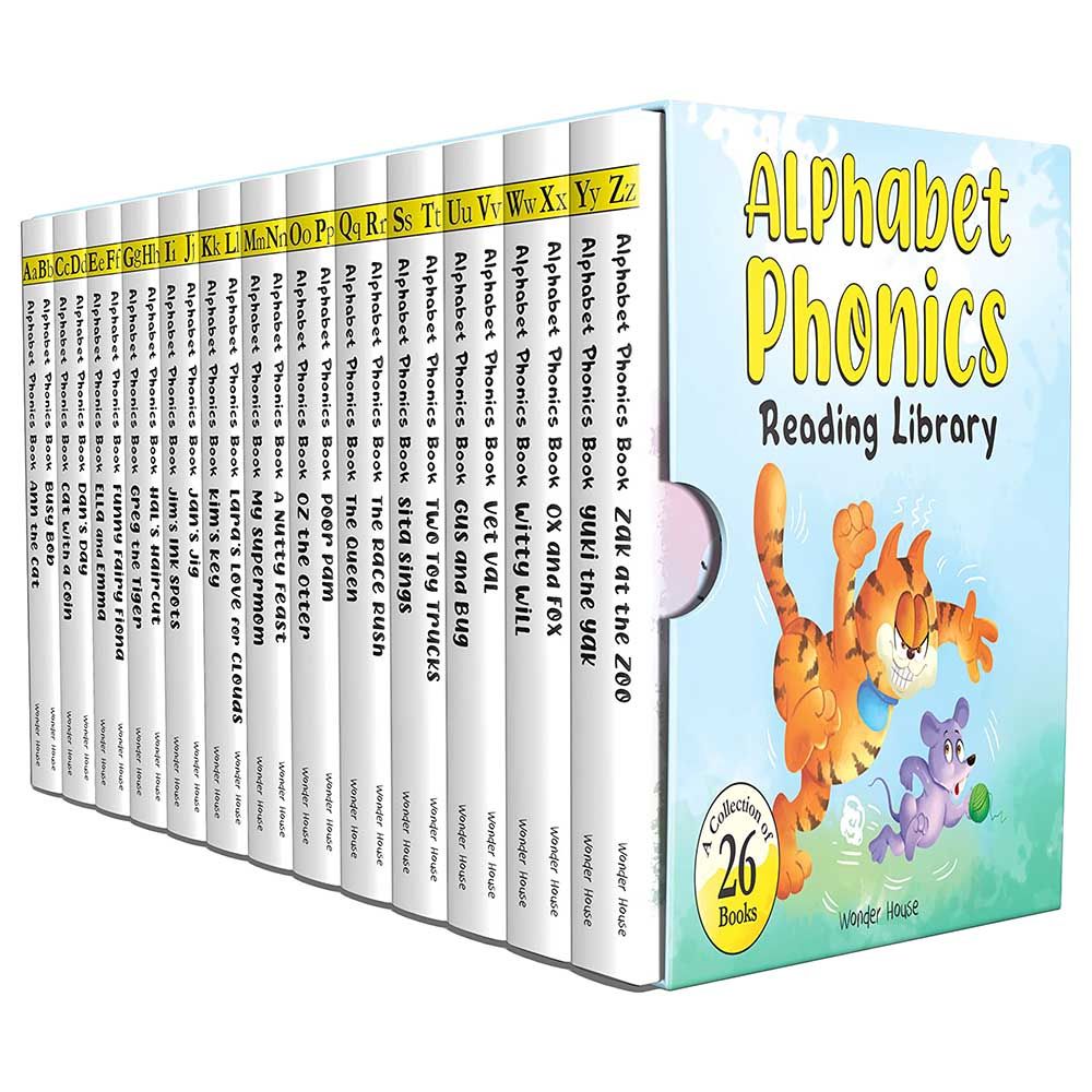 كتب Alphabet Phonics - Reading Library 