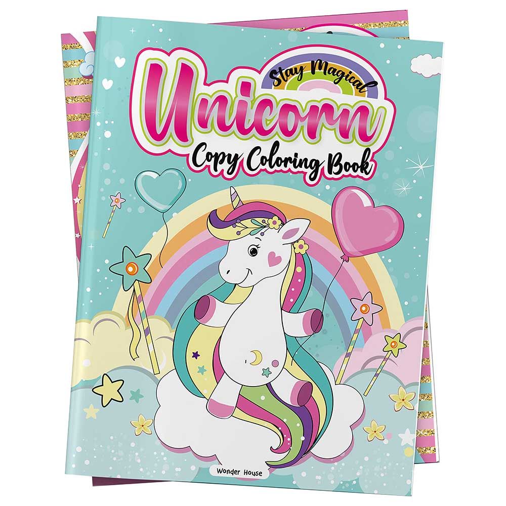 Stay Magical Unicorn Coloring Book