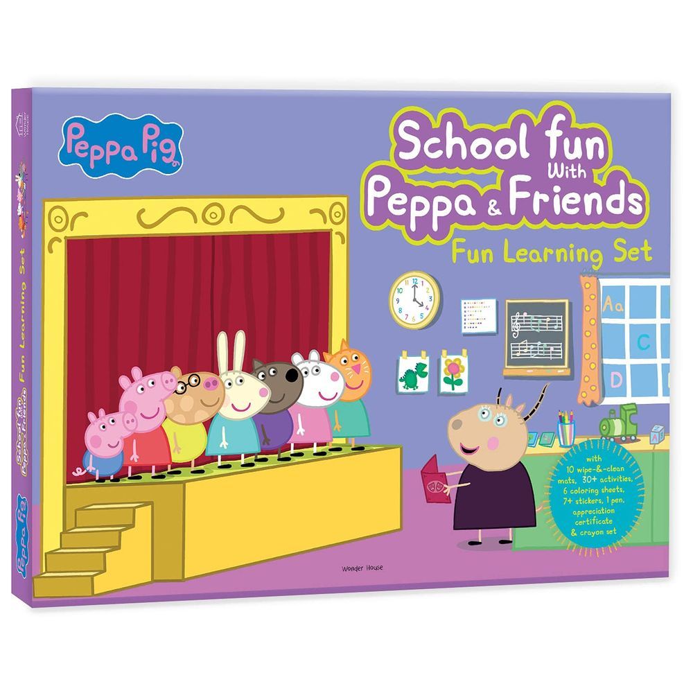 School With Peppa & Friends: Fun Learning Set 