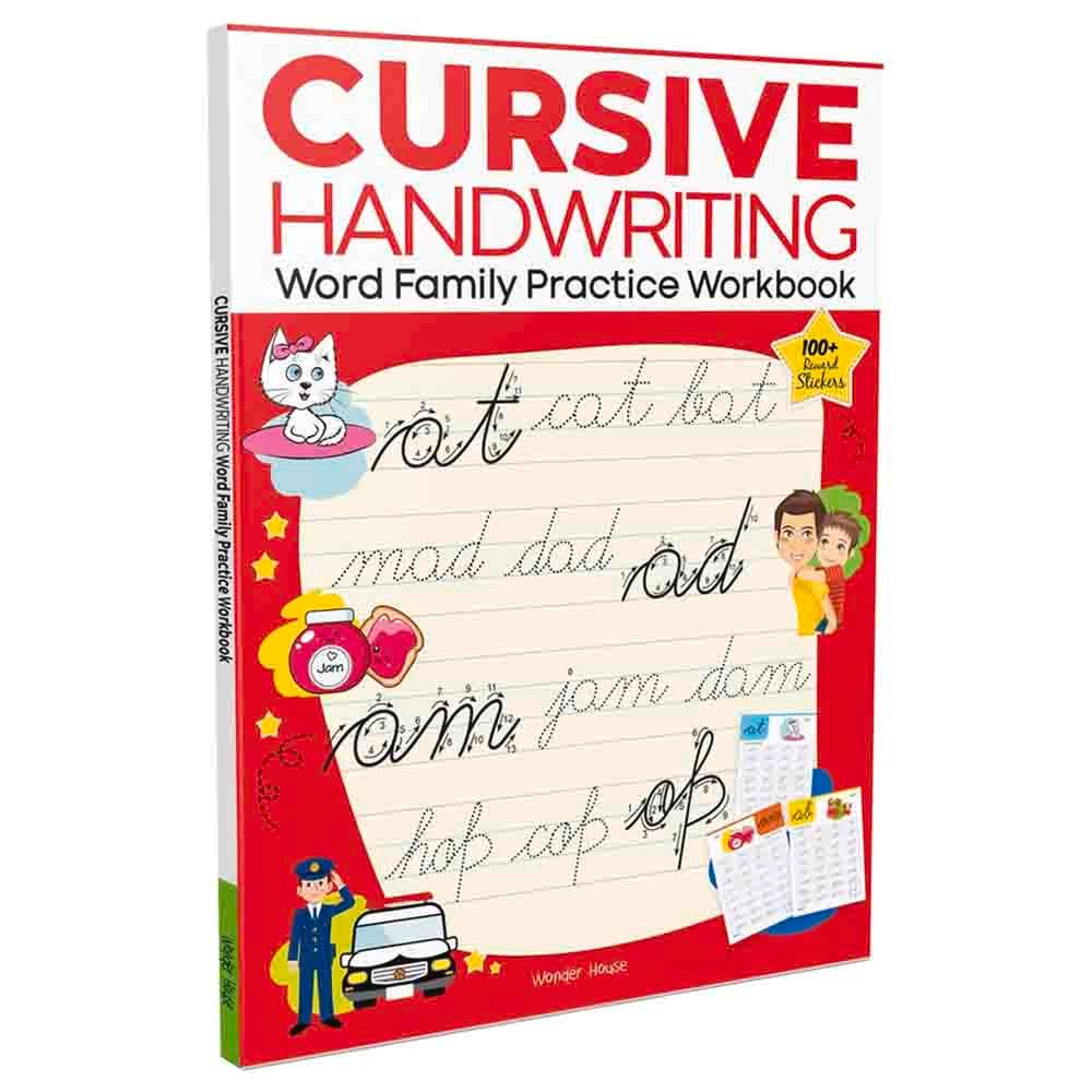  كتاب cursive handwriting word family