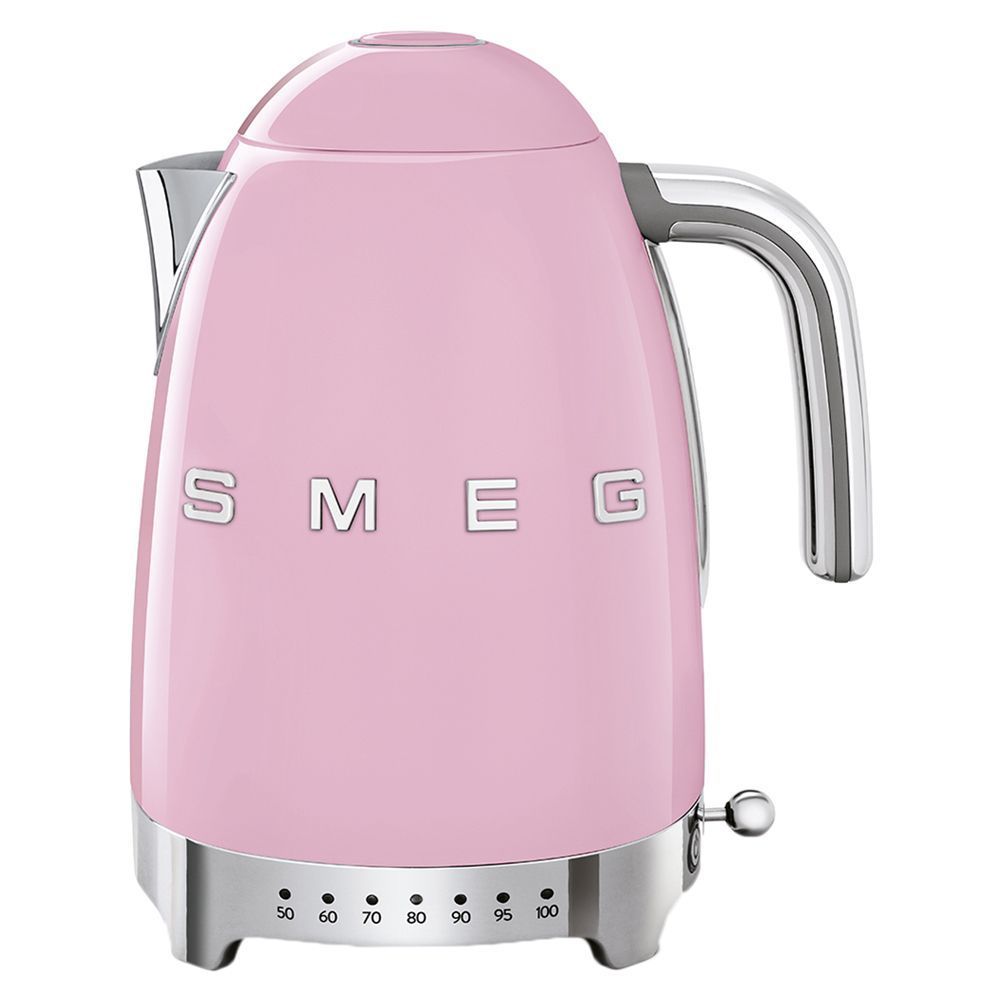 Smeg - Variable Temp Kettle 1.7L - Pink