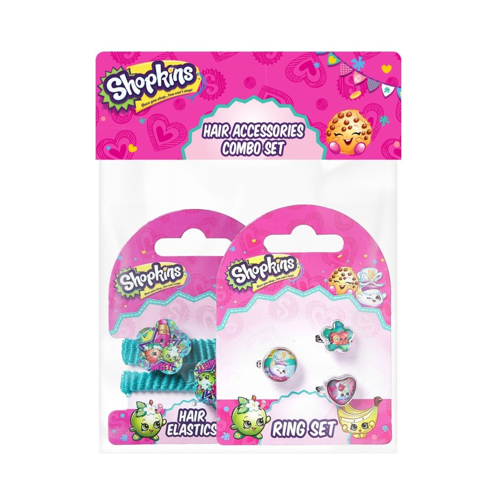 Shopkins - Pony Band Green  & Ring Multi-Color Combo