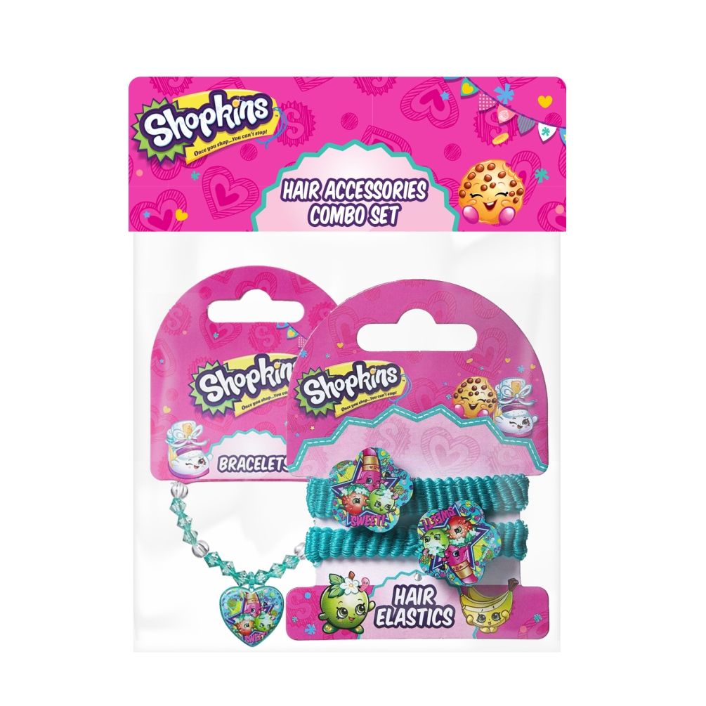 Shopkins - Bracelets Green & Pony Band  Green Combo