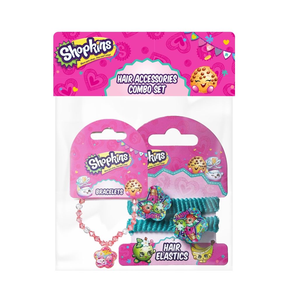 Shopkins - Bracelets Pink & Pony Band  GreenCombo