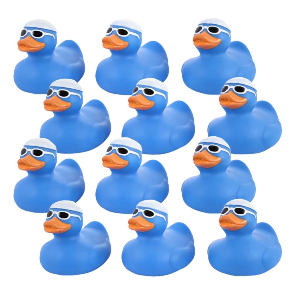 Pixie - Floating Ducks Blue (Pack of 4)