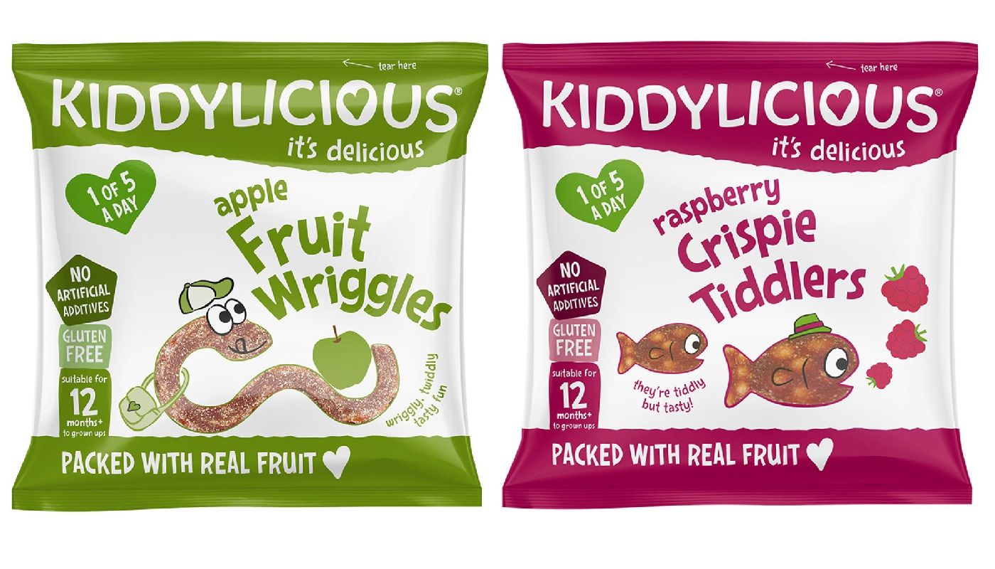 Kiddylicious - Bundle of Apple & Raspberry Wriggle