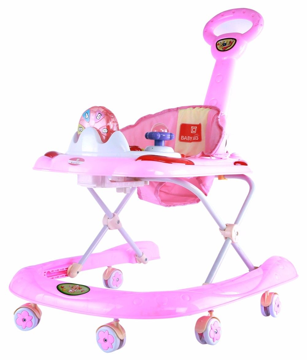 Baby Plus - Baby Walker, Roulette - Pink