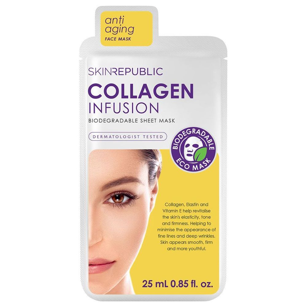 Skin Republic - Collagen Serum Face Mask Sheet 25ml