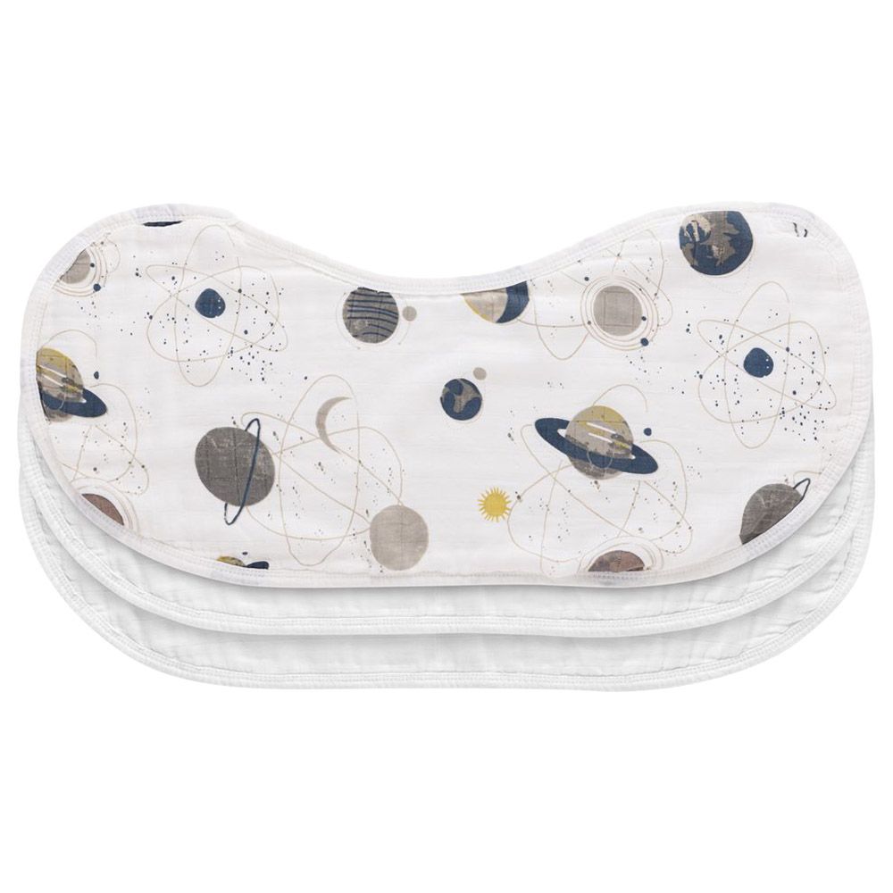 Anvi Baby - Burp & Bib Cloth - Pack of 3 - Dreamy Space