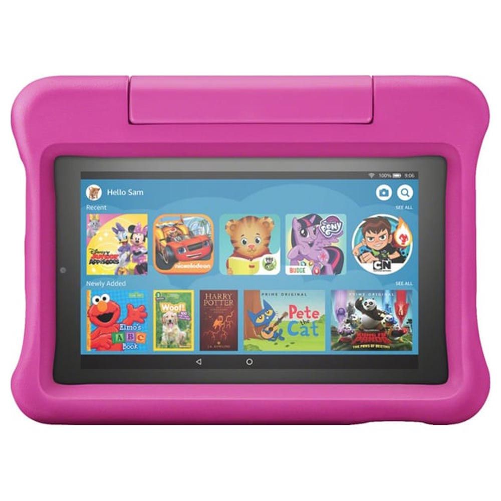 Amazon - Fire 7 Kids Tablet 7" 16GB - Pink