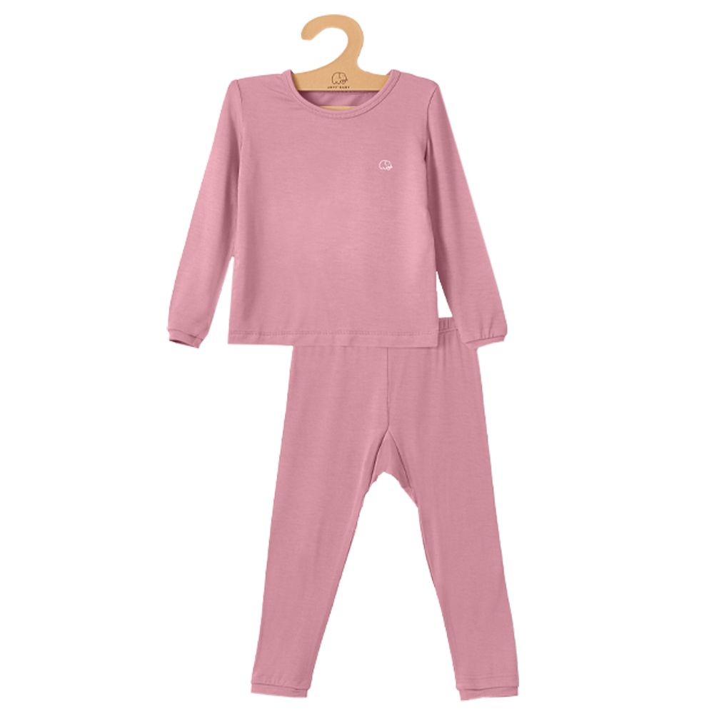 Anvi Baby - 2pc-Set - Bamboo Spandex Pyjama - Purple