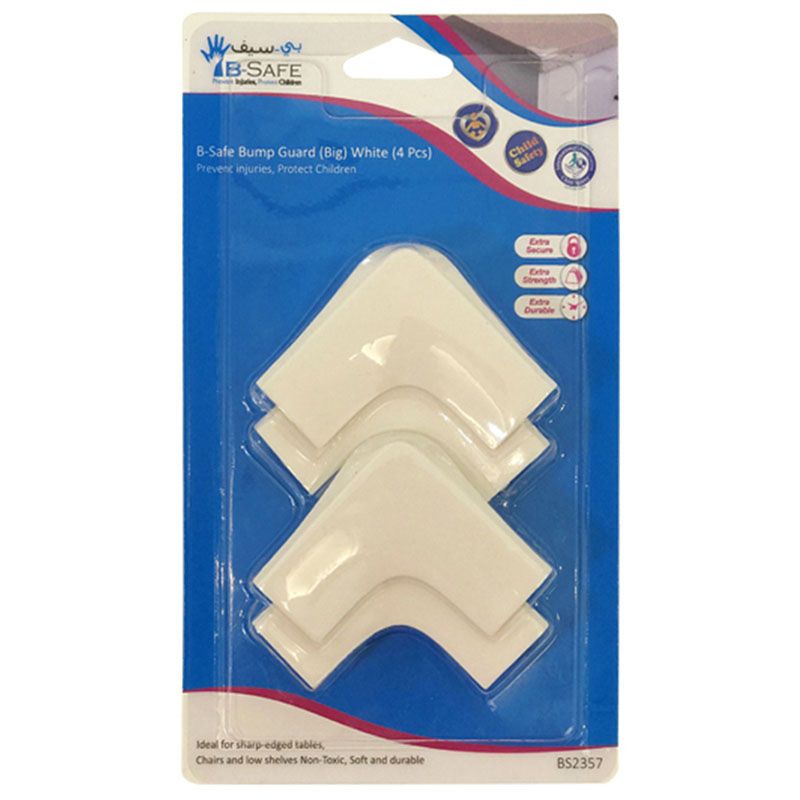 B-Safe - Bump Guard Big Pack of 4 - White