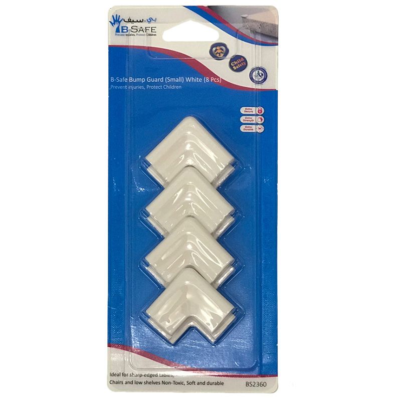 B-Safe - Bump Guard Small Pack of 8 - White