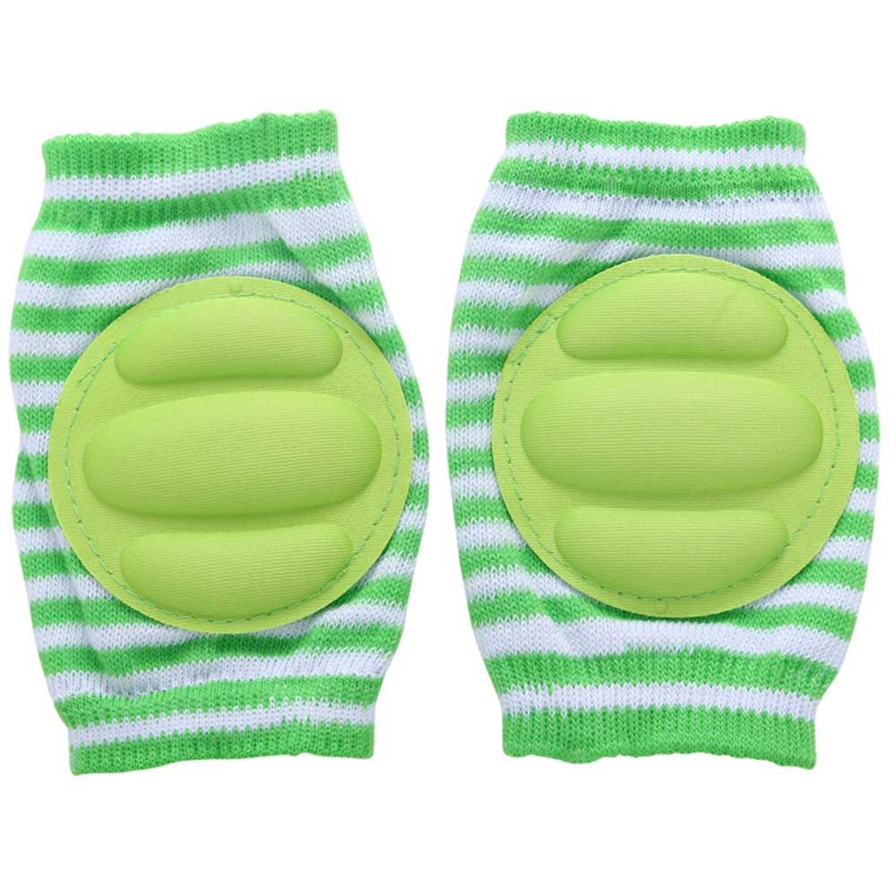 B-Safe - Knee Pads Green Protective Pads - Stripes