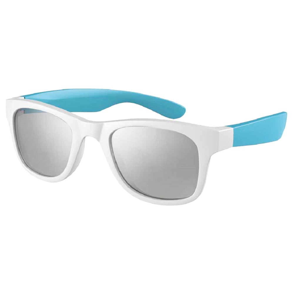 Koolsun - Wave Kids Sunglasses, White Aquarius 