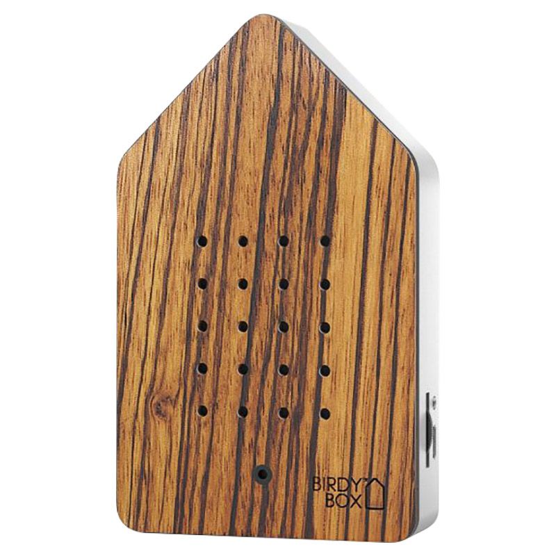 ZwitscherBox - Birdy Relaxing Sound Box - Wood Zebrano