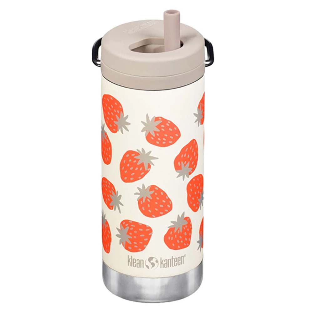 Klean Kanteen - TKWide Stainless Steel Bottle 12oz - Strawberries