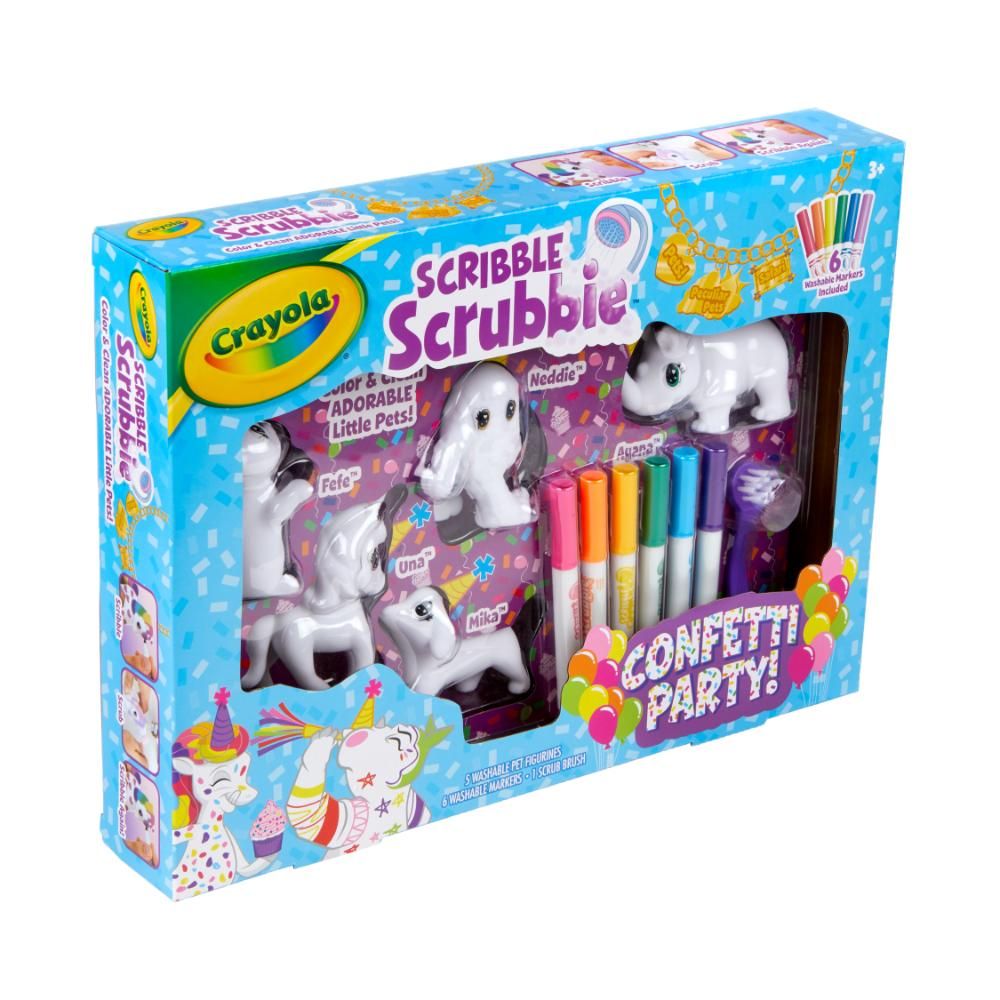 Crayola - Scrbble Scrubbie Confetti Party