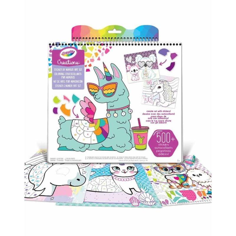 Crayola - Creations Sticker By Number Art Set