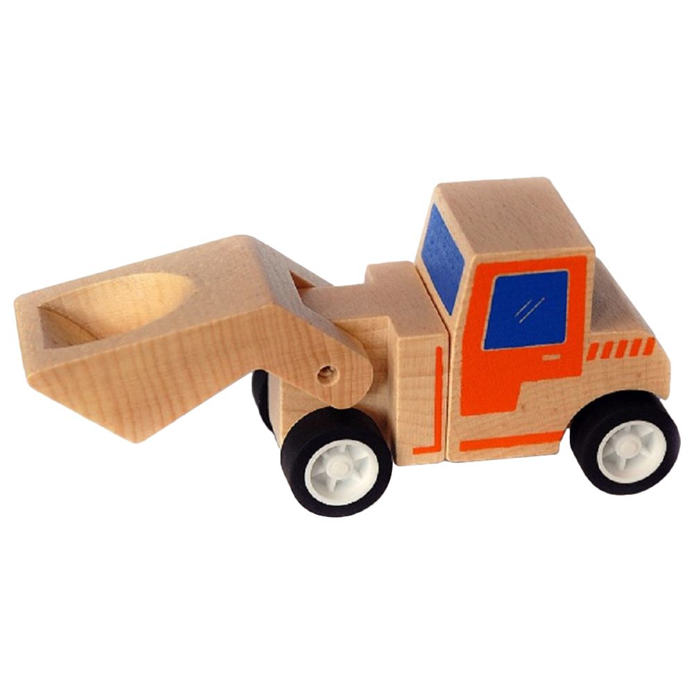 Click Clack - Bulldozer Wooden Toy