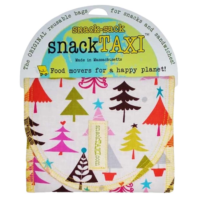 SnackTaxi - Reusable Sandwich Bag - Pine Tree