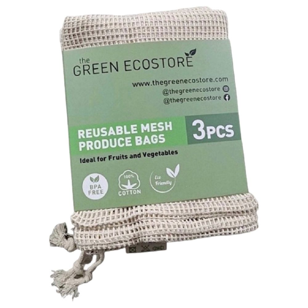 Ecostore - Reusable Mesh Produce Bags Pack of 3