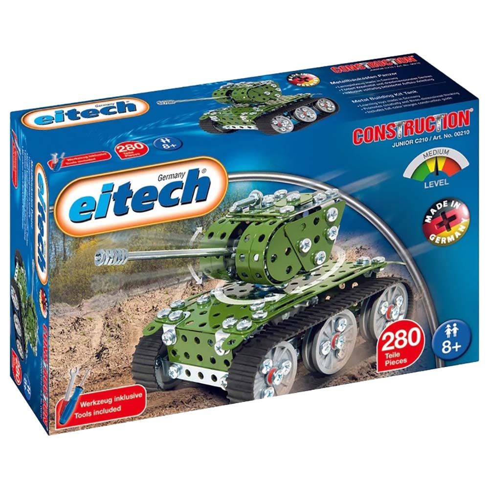 Eitech - Classic Tank I Construction Metal Building Kit 280pcs