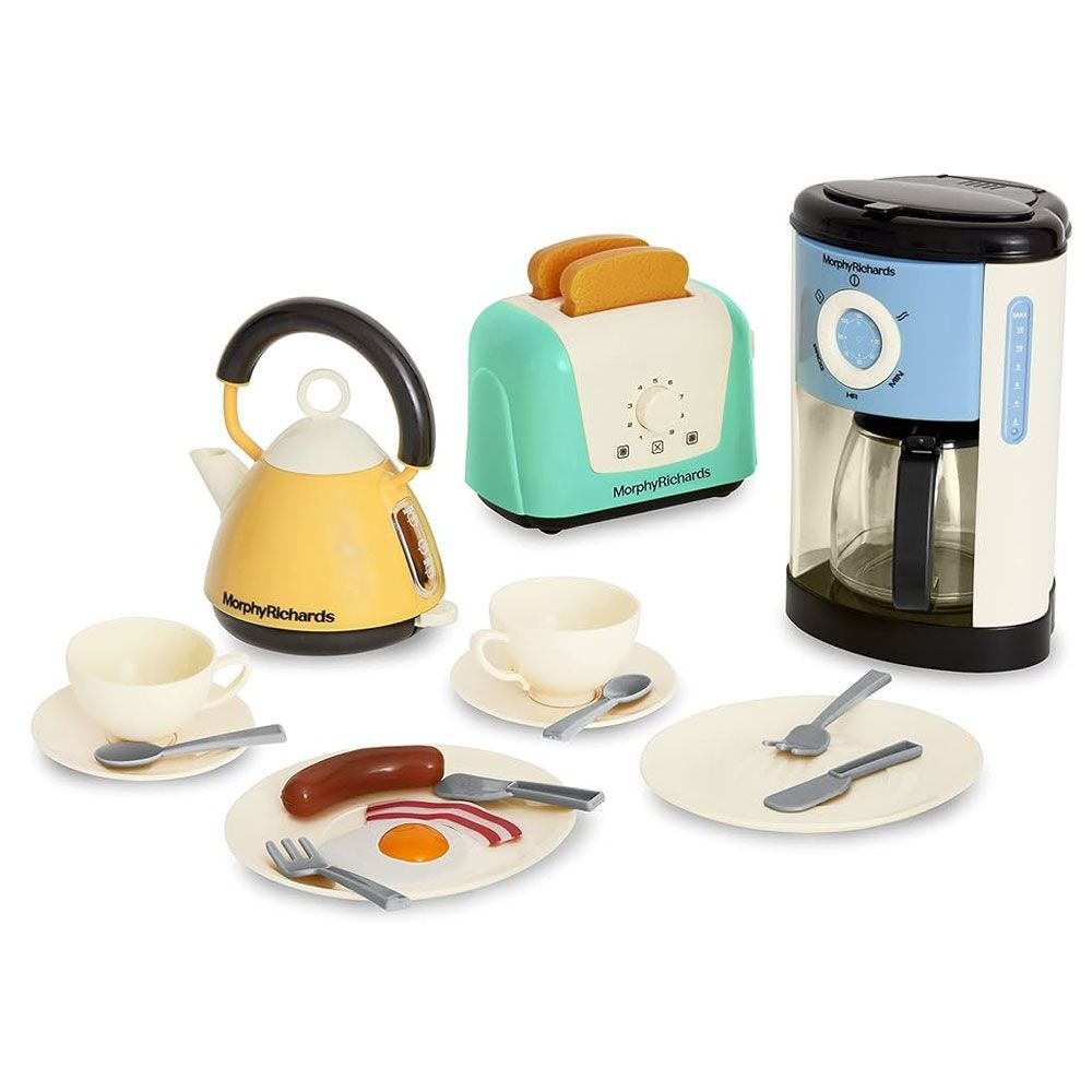 Casdon - Morphy Richards Kitchen Set: Toaster, Kettle, And Food