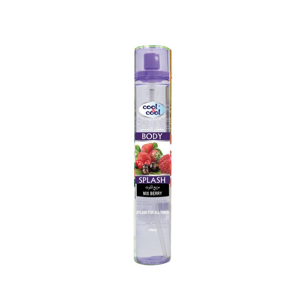 Cool&Cool Body Splash Mix Berry, 160ml