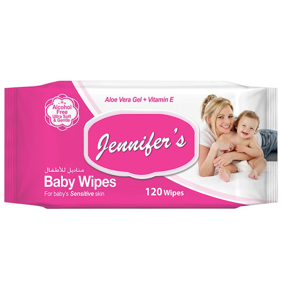 Jennifer's - Baby Wipes 120s