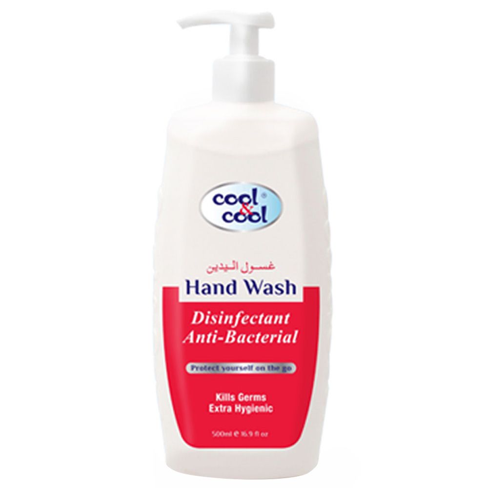 Cool & Cool Disinfectant Hand Wash 500ml - Anti-Bacterial