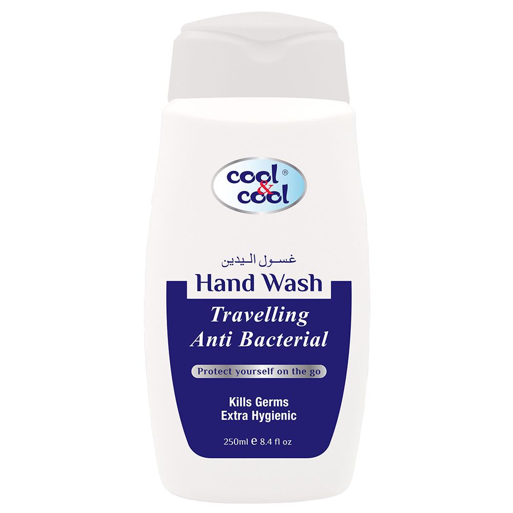 Cool & Cool Travelling Hand Wash 250ml - Anti-Bacterial