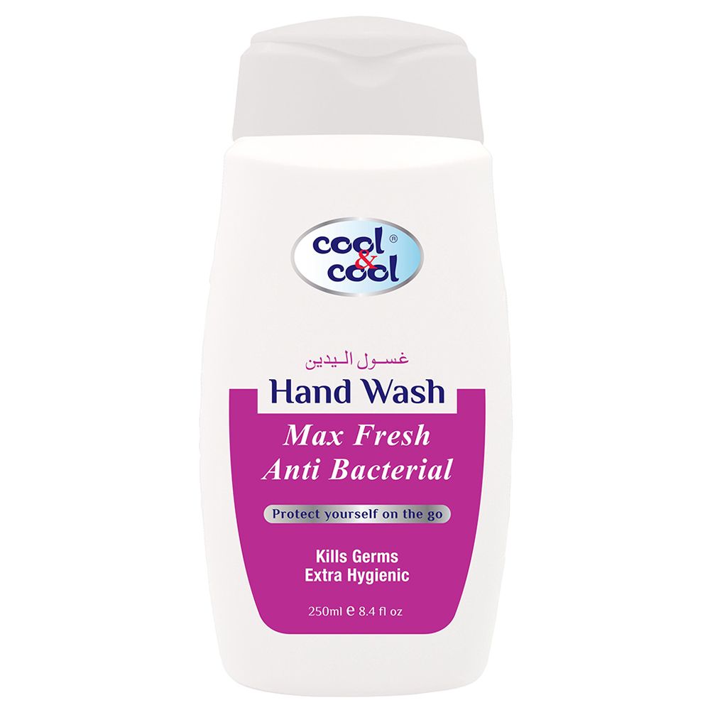 Cool & Cool Max Fresh Hand Wash 250ml - Anti-Bacterial